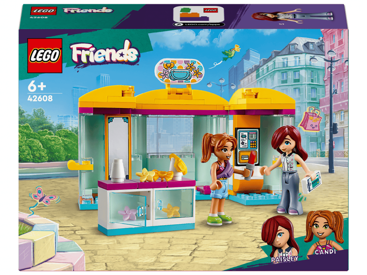 Lego Jucării Set Constructie LEGO 42608 | Magazin de Mici Accesorii, Cadou, Colectie