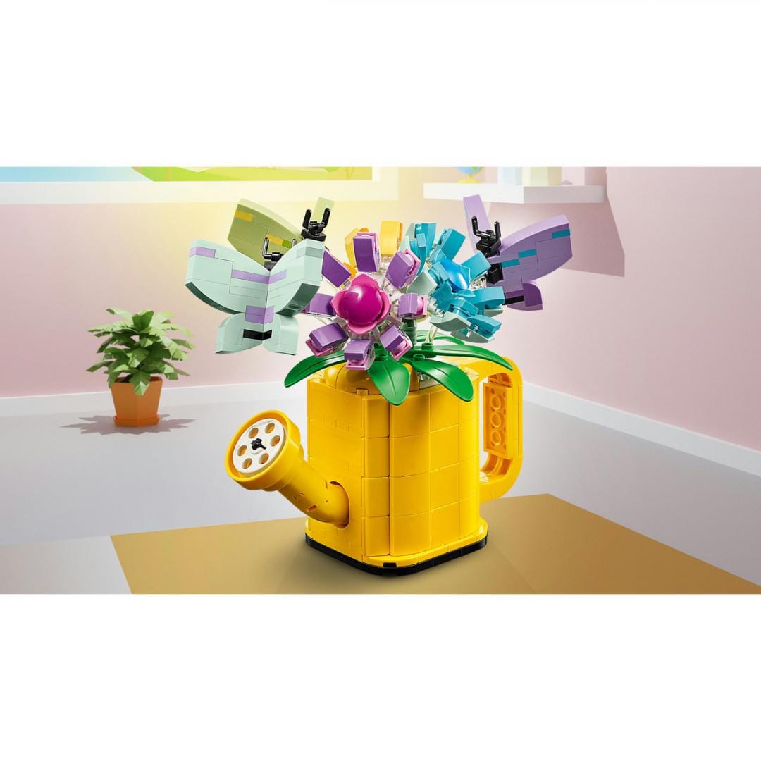 Lego Jucării Set Constructie LEGO Creator 3-in-1 31149 | Flori in Stropitoare, Multicolor, Cadou