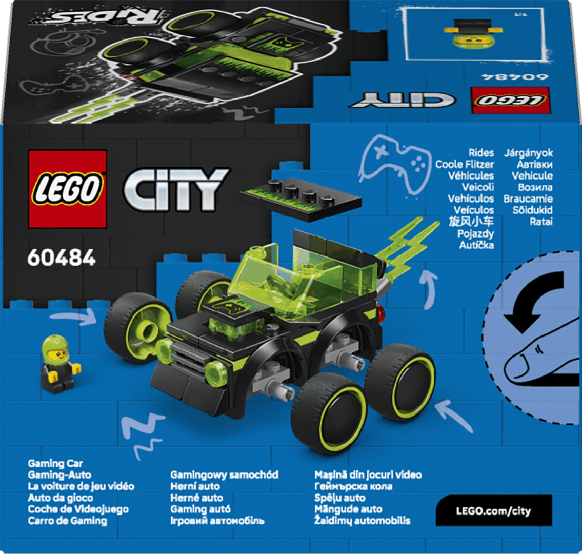 Lego Jucării Set Constructie LEGO City 60484 | Masina Curse, Vehicule, Jocuri
