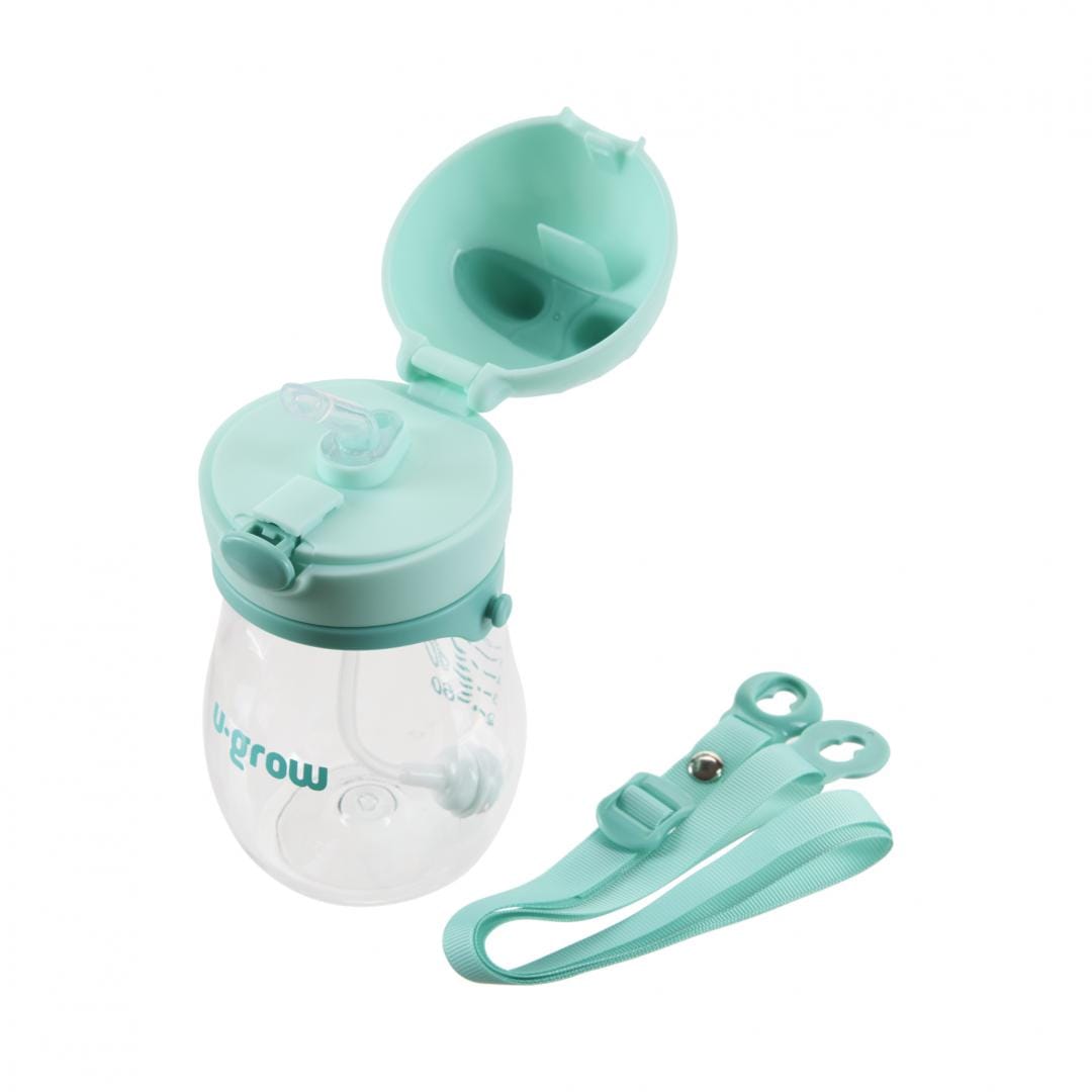 U-Grow Alimentație bebe Cana Bebe U-Grow UG05-SIP330 | Tritan 330ml, cu Pai, cu Curea