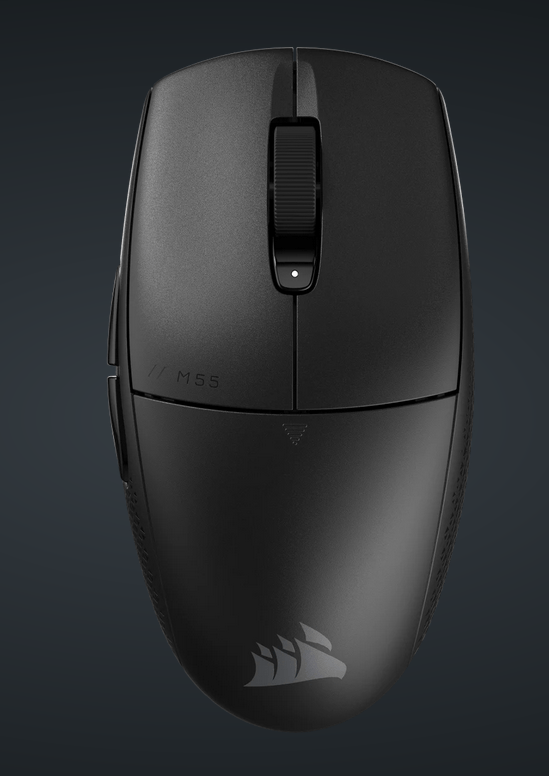 Corsair Mouse Mouse Gaming CORSAIR M55 WIRELESS | Wireless, Negru