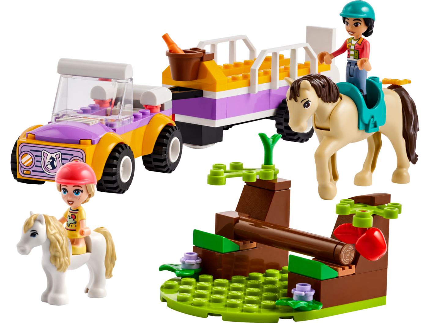 Remorca cu Ponei și Cal, Lego 42634