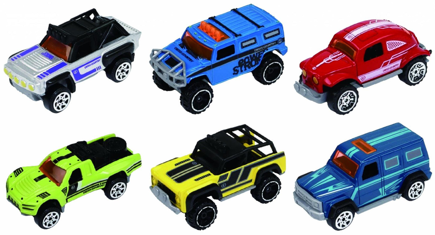 Cevodle Jucării Set Masinute Die Cast Cevodle CEV64002-001MIX | 3 Piese, Scara 1/64, 7.5cm