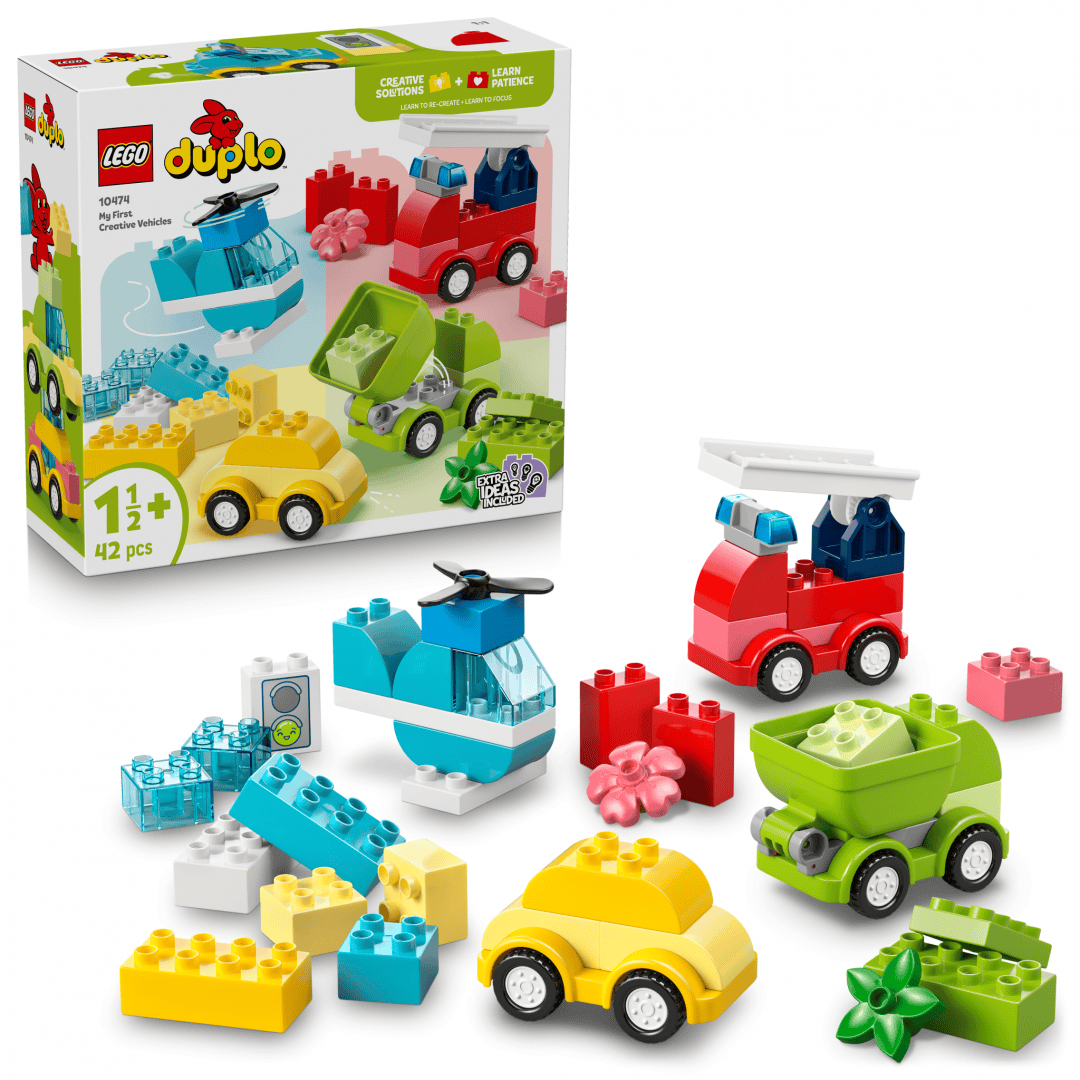 Lego Jucării Set Constructie LEGO 10474 | Vehicule Creative, Multicolor, Cadou Copii