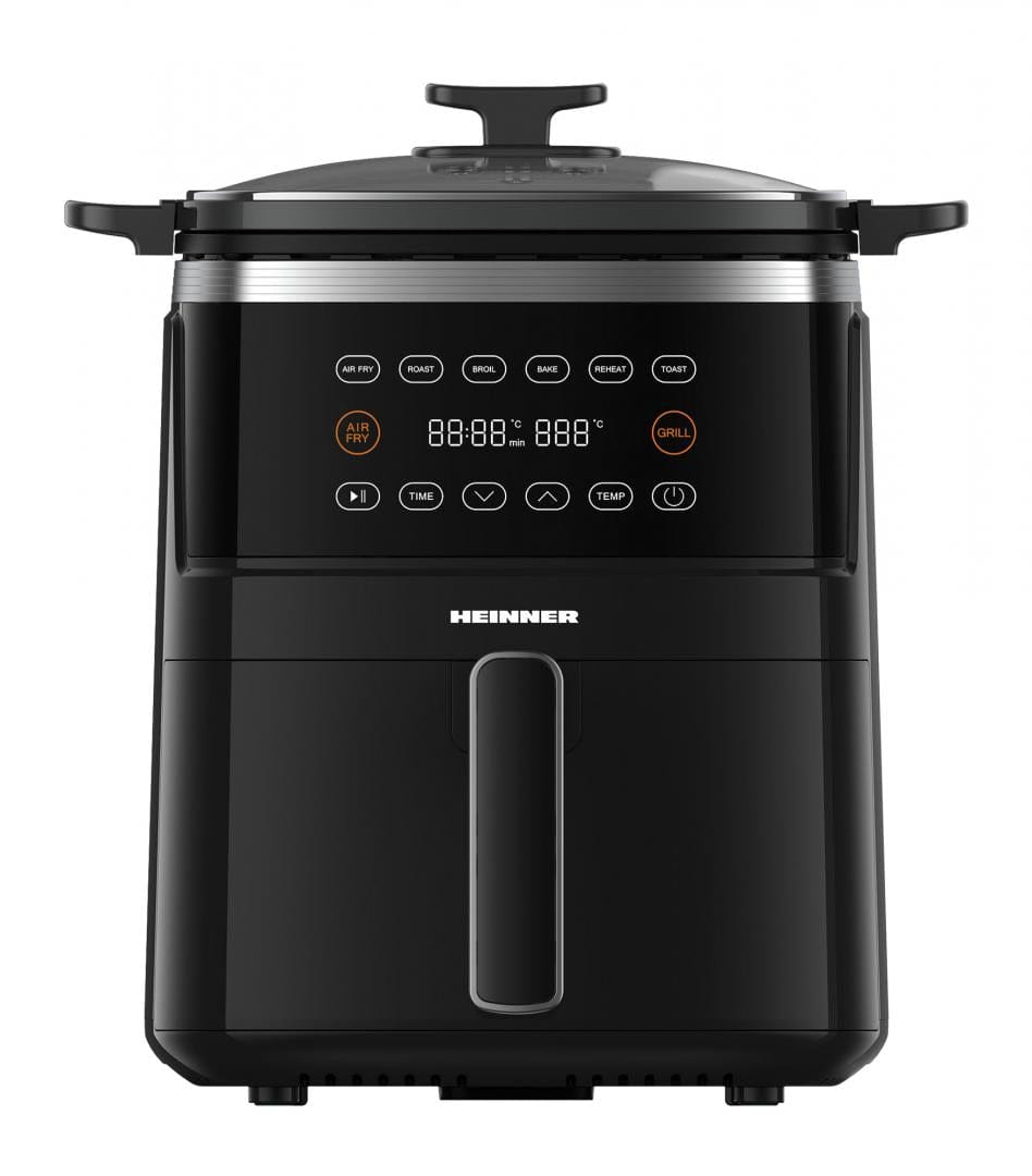 Heinner Air Fryer Air Fryer Heinner HAFG-B5BK2600 | 5L, 2600W, Grill, Negru