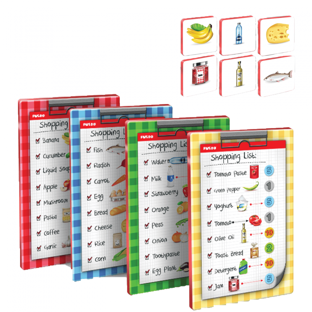 Puedo Toys Jucării Jucarie Puedo Toys PUEDOK1916 | Spuma EVA, Lista de Cumparaturi, Educativ