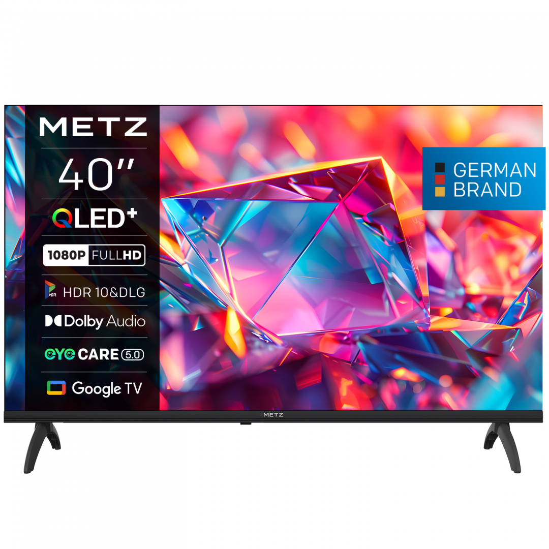 Metz QLED TV Televizor Metz QLED 40MQH7030Z | 100 cm, Smart Google TV, Full HD