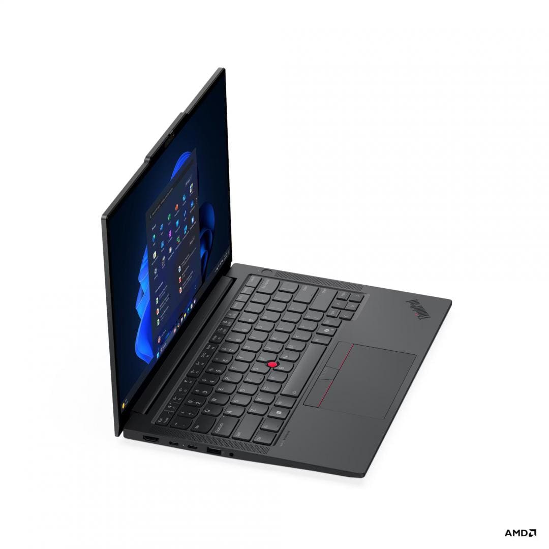 Lenovo Laptop ThinkPad E14 Gen 7 (AMD); 14" WUXGA (1920x1200) IPS 300nits Anti- glare, 45% NTSC, 60Hz; AMD Ryzen™ 7 250 (8C / 16T, 3.3 / 5.1GHz, 8MB L2 / 16MB L3); Video Integrated AMD Radeon™ 780M Graphics;