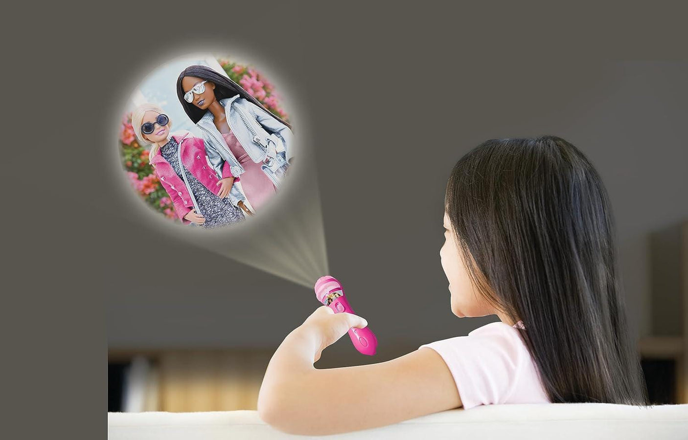 Lexibook Jucării Lanterna cu Proiector Lexibook LTC050BB | Barbie, LED, Jucarie Copii
