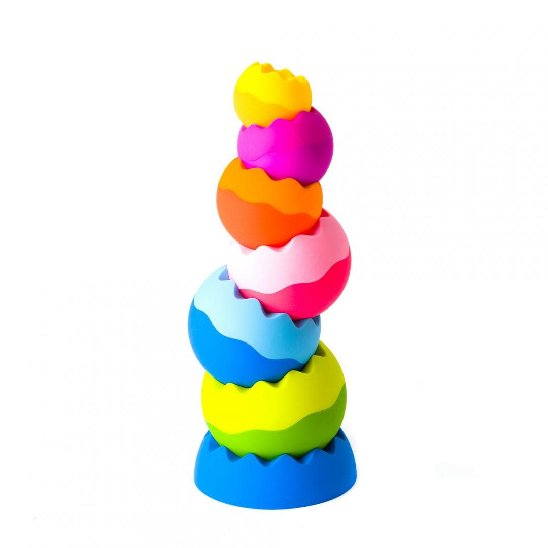 Tomy Jucării Jucarie Fat Brain Tobbles Neo TFA070 | Sfere Colorate, Stivuire, Educativa