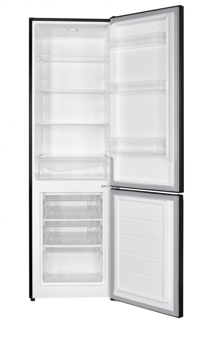 Heinner Combina frigorifica Combina Frigorifica Heinner HC-HM262BKE++ | 262L, Clasa E, No Frost, Negru, 55x56x180cm