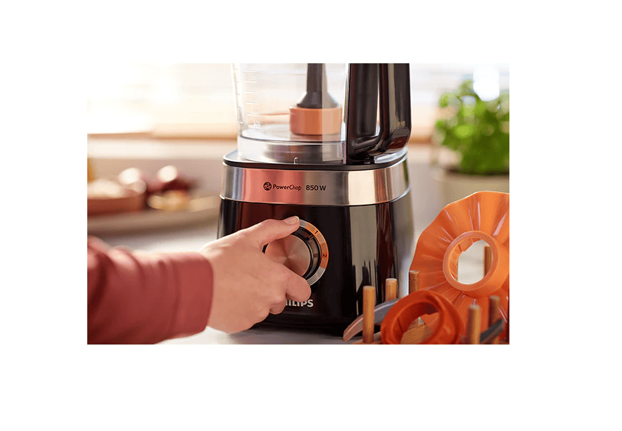 Philips Robot de bucatarie Robot de bucatarie Philips HR7530/10 | 850W, Vas 2.1L, Blender 1.5L, 2 Viteze