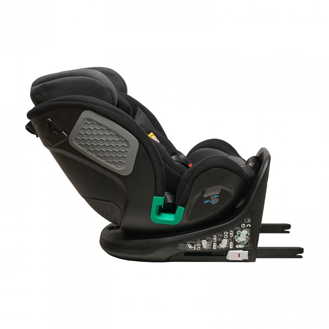 U-Grow Puericultură Scaun Auto Copii U-Grow UGHCS-09BK | Rotativ 360, Isofix, 0-36kg, Negru