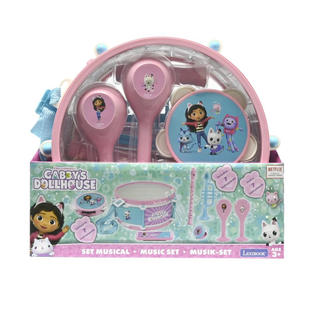 Lexibook Jucării Set Muzical Lexibook K360GDH | 7 Piese, Gabby's Dollhouse, Interactiv