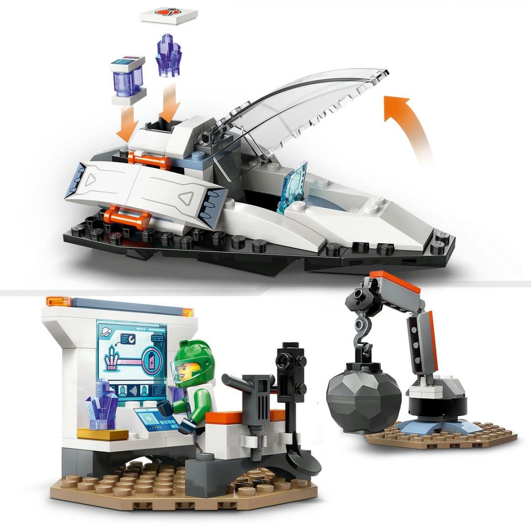 Lego Jucării Set Constructie LEGO City 60429 | Nava Spatiala, Asteroid, 126 Piese, 6+