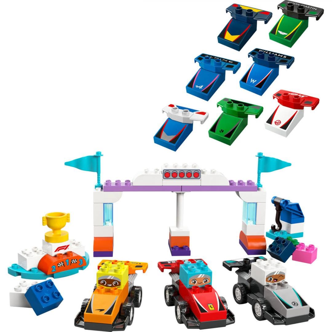 Lego Jucării Set Constructie LEGO Speed Champions 10445 | Masini si Piloti Curse F1, Cadou
