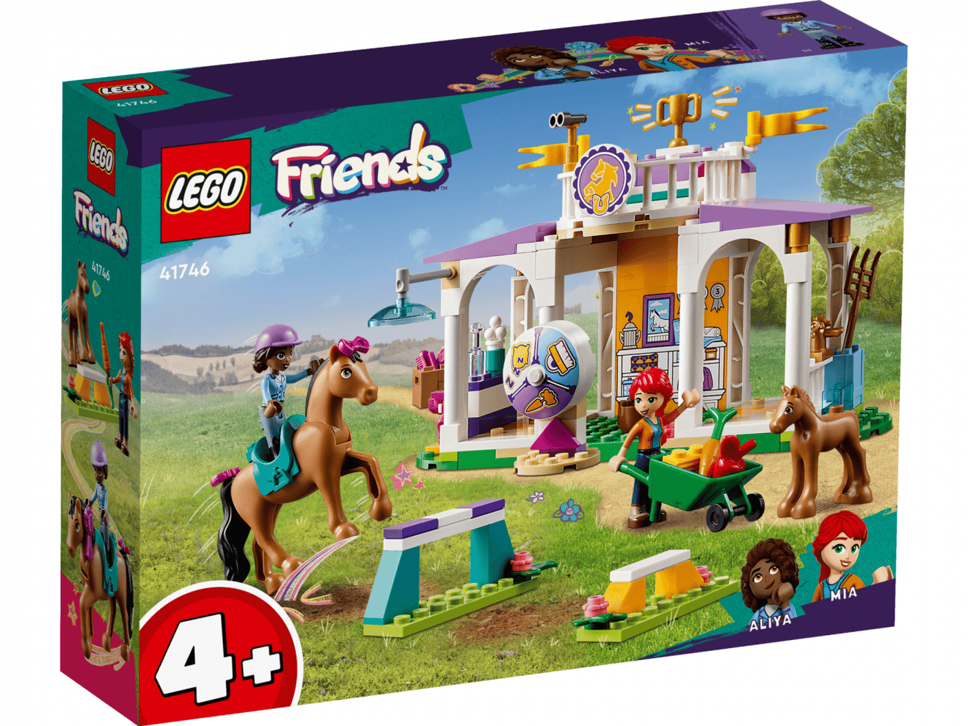 Lego Jucării Set Constructie LEGO 41746 | Dresaj de Cai, Cadou Copii, Multicolor