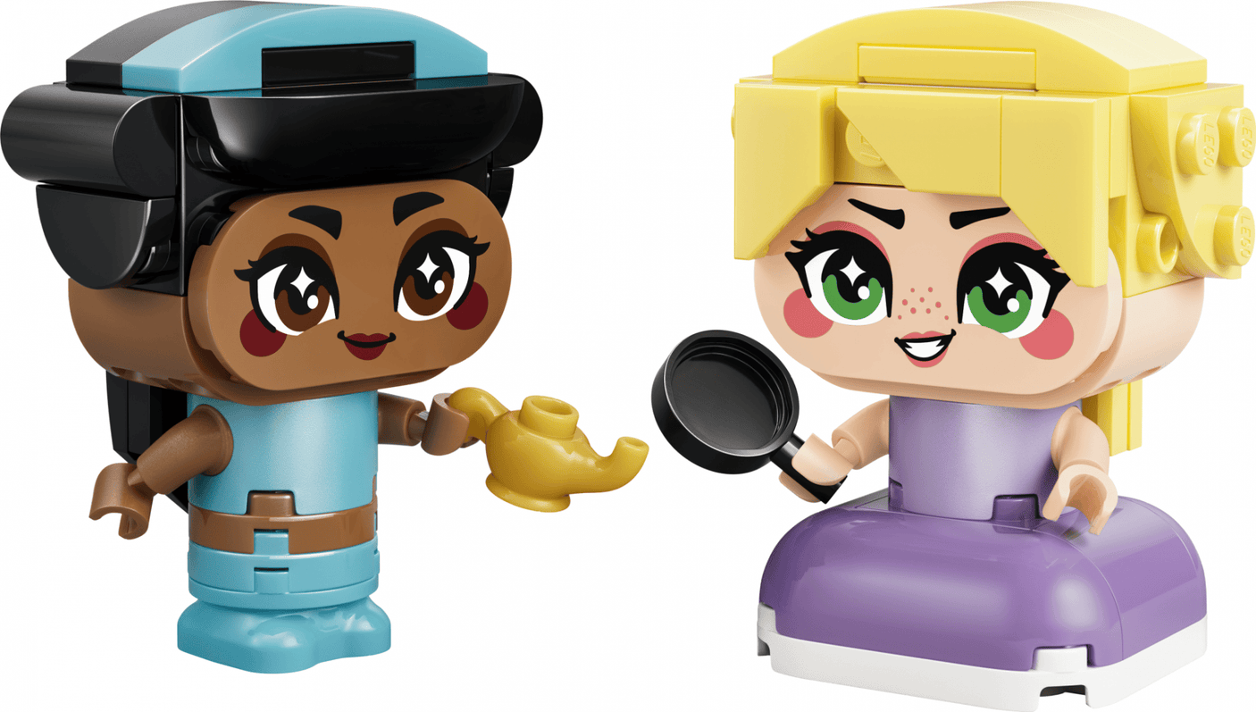 Lego Jucării Set Constructie LEGO Disney 43303 | Miniprintesele Jasmine si Rapunzel, Cadou