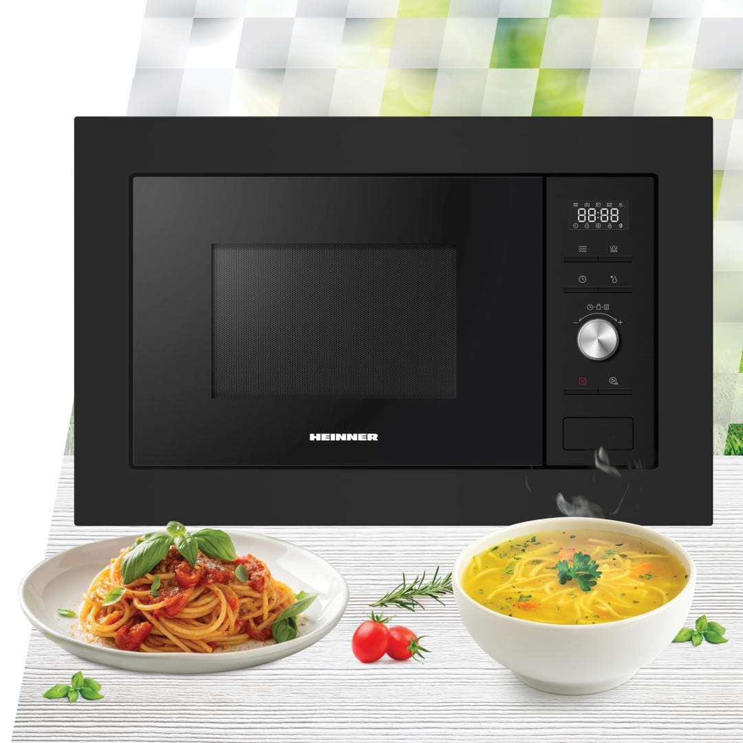 Heinner Cuptor microunde Cuptor cu Microunde Heinner HMW-MDBI28GDBK | 28L, 900W, Grill, Digital, Negru