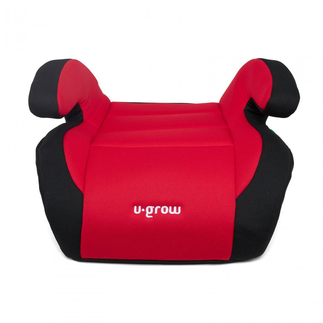 U-Grow Puericultură Inaltator Auto U-Grow UG-HB53B-RED | 125-150cm, Omologare R129, Isofix, Negru/Rosu