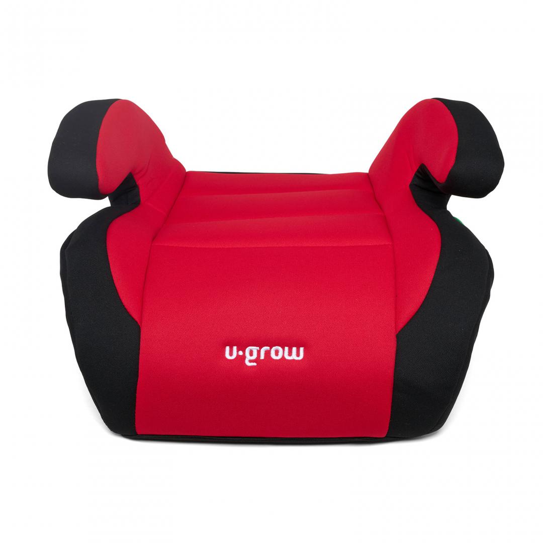 Inaltator Auto 125-150, Omologare R129 cu Isofix, Negru/rosu, U-grow