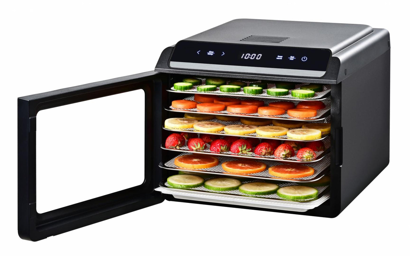 Heinner Deshidrator Deshidrator Heinner NatureDry HFD-KD600BK | 600W, 6 Tavi, Timer, Negru