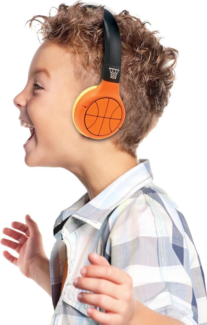 Lexibook Jucării Casti Wireless Lexibook HPBT010BA | Pliabile, Bluetooth, Tema Baschet