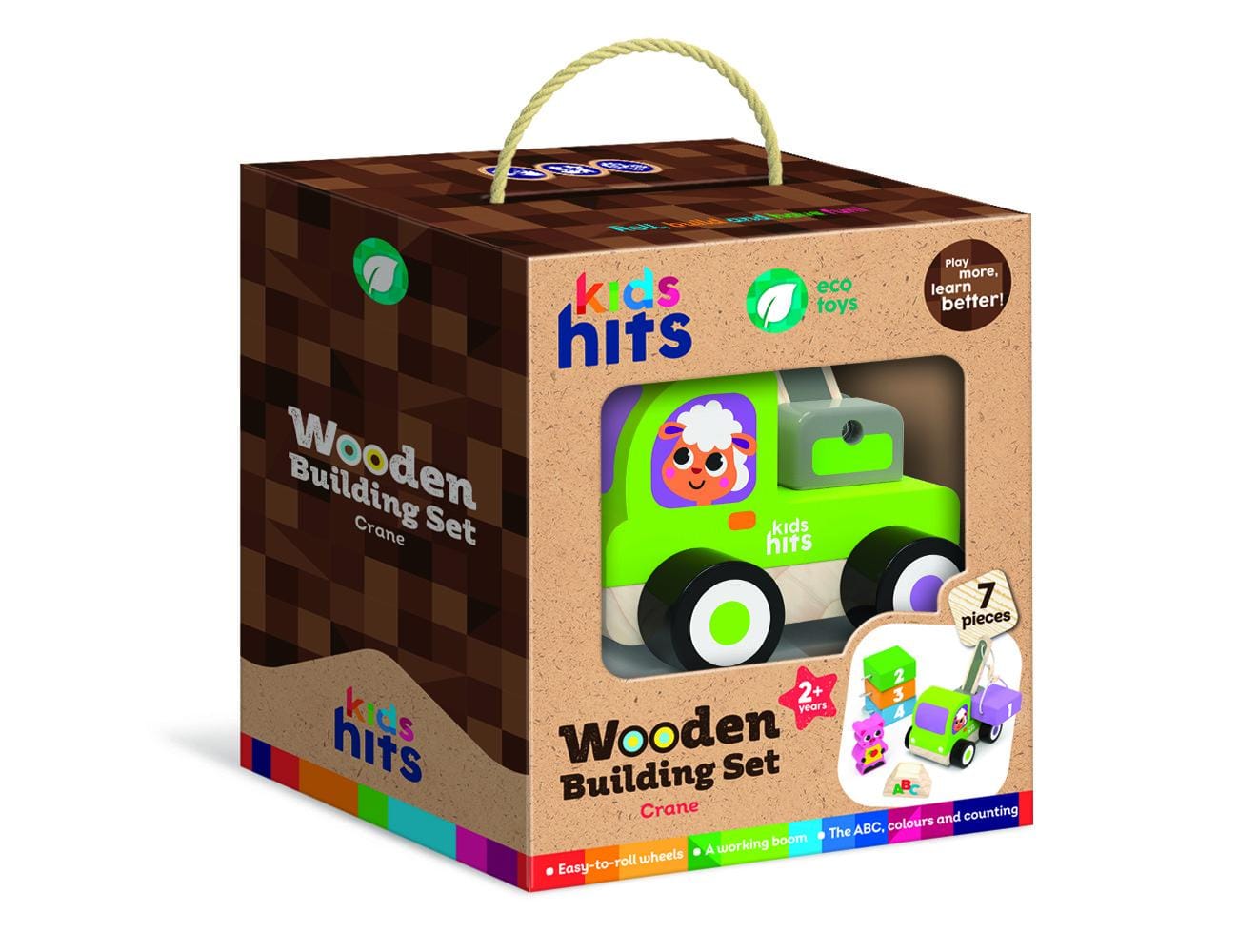 Kids Hits Jucării Jucarie Lemn Kids Hits KH20/015 | Macara, Constructie, Cadou Copii