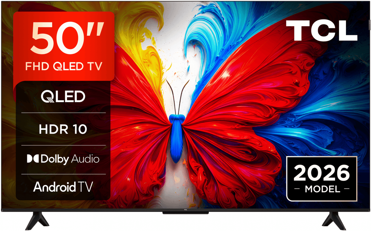 TCL Televizor LED Televizor TCL QLED 50S5L | 126 cm, Smart Android TV, Full HD, Clasa F