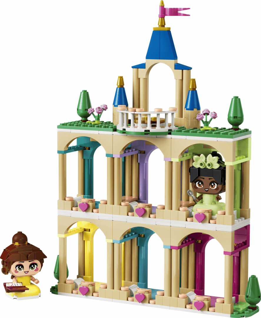 Lego Jucării Set Constructie LEGO Disney Princess 43291 | Belle si Tiana, Castel, 125 Piese, 5+