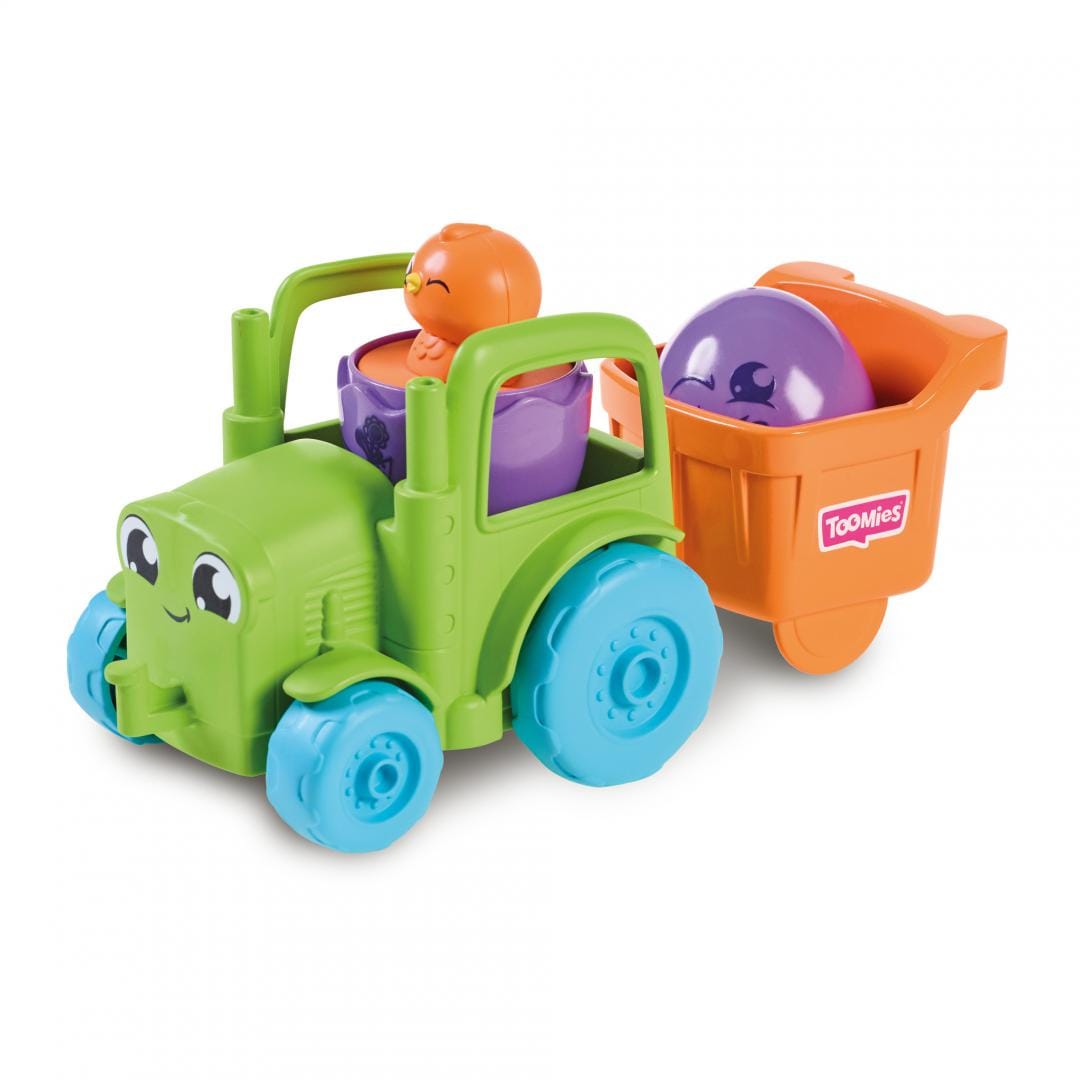 Tomy Jucării Jucarie Tomy T73219 | Tractoras 2IN1, Interactiv, Cadou Copii