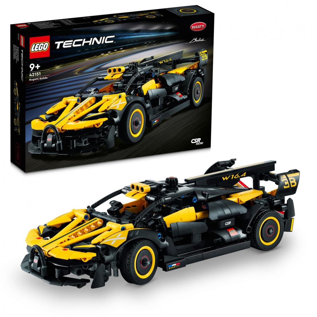 Lego Jucării Set Constructie LEGO Technic 42151 | Bugatti Bolide, 905 Piese, 9+