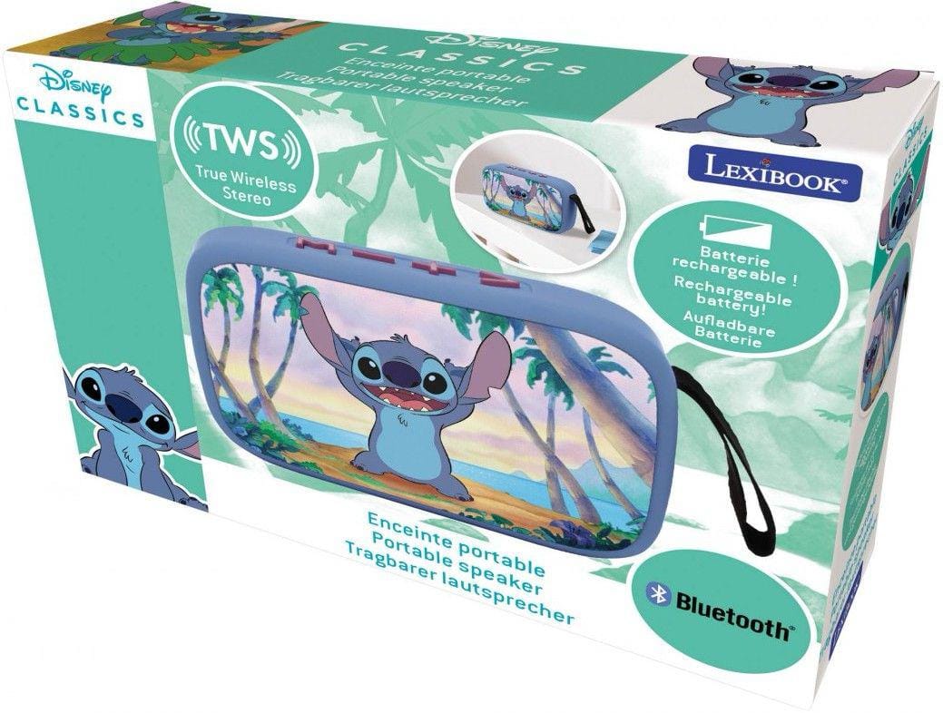 Lexibook Jucării Boxa Portabila Lexibook BT018D | Stitch, Bluetooth, Cadou Copii