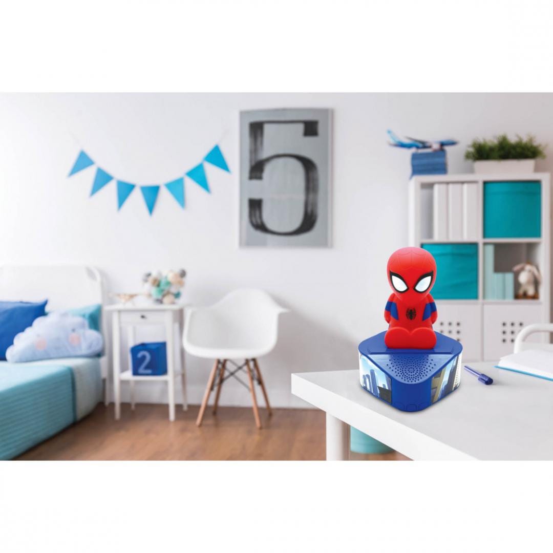Lexibook Jucării Boxa cu Lumini Lexibook BTD80SP | Spider-man, Lumini de Noapte, Portabila