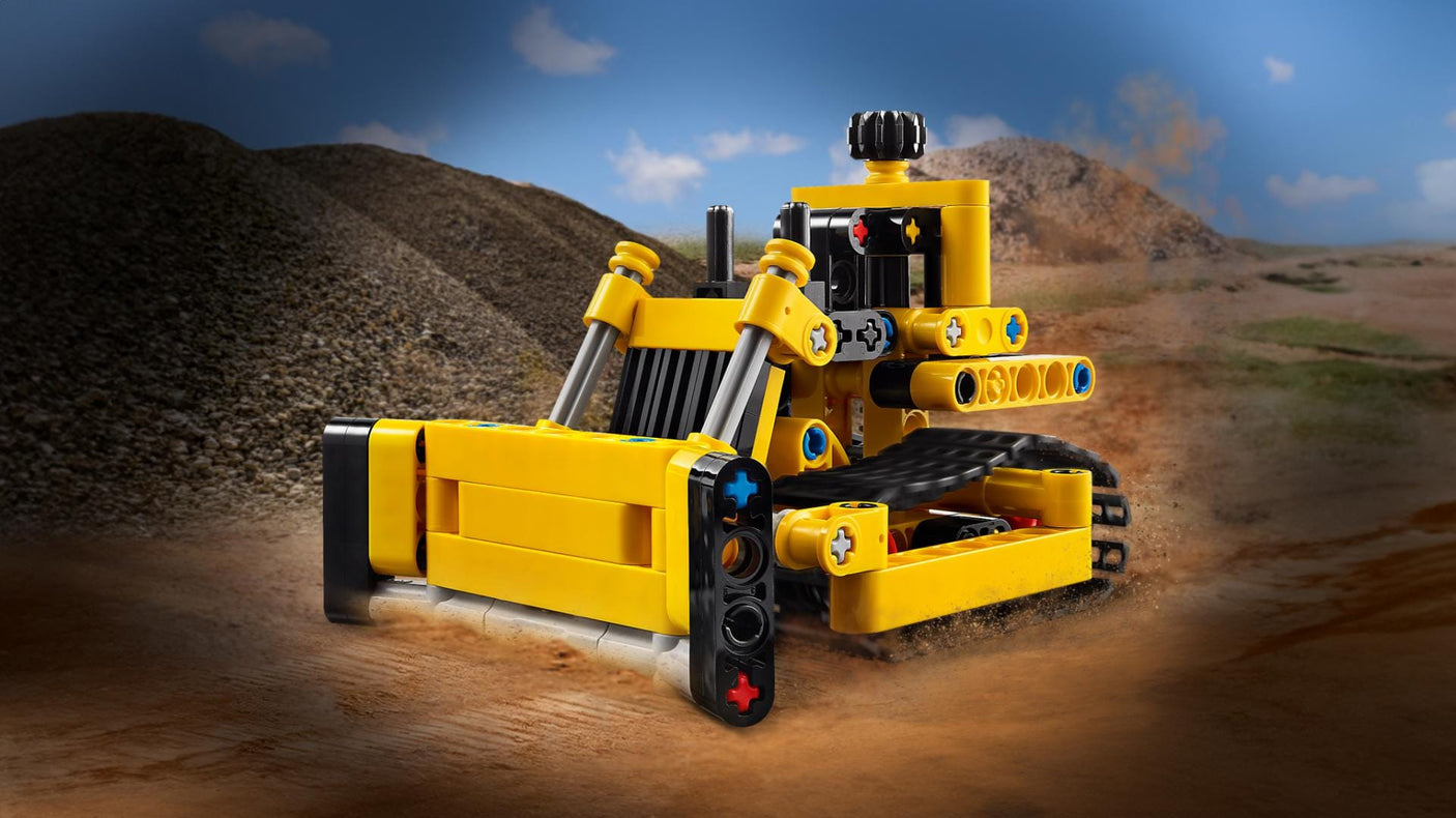 Lego Jucării Set Constructie LEGO Technic 42163 | Buldozer, Mare Capacitate, Cadou