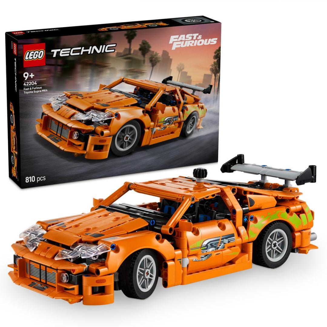 Lego Jucării Set Constructie LEGO Technic 42204 | Fast And Furious Toyota Supra MK4, Cadou