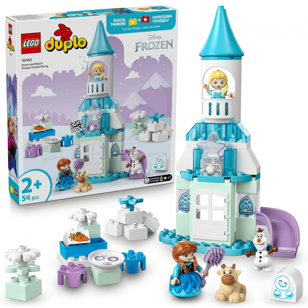 Lego Jucării Set Constructie LEGO DUPLO 10455 | Petrecere Castel Elsa, Frozen, Cadou
