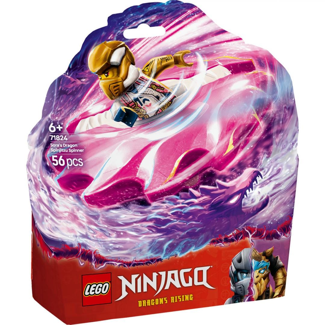 Lego Jucării Set Constructie LEGO Ninjago 71824 | Dragonul Spinjitzu al Sorei, Cadou