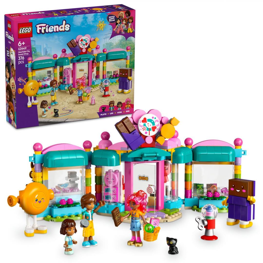 Lego Jucării Set Constructie LEGO 42649 | Magazin Dulciuri, Heartlake, Cadou