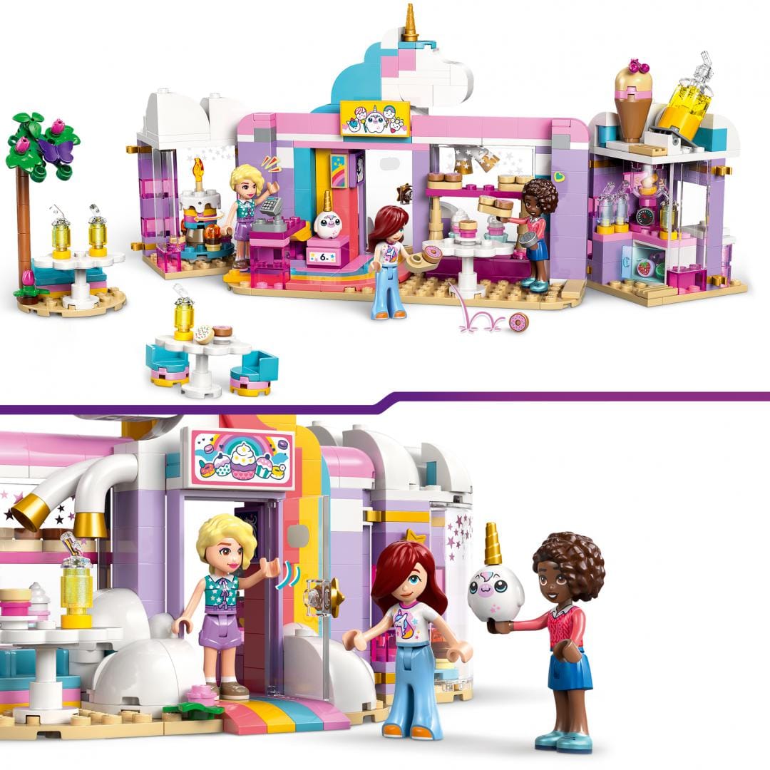 Lego Jucării Set Constructie LEGO 42684 | Cafeneaua de Vis Unicorn, Cadou