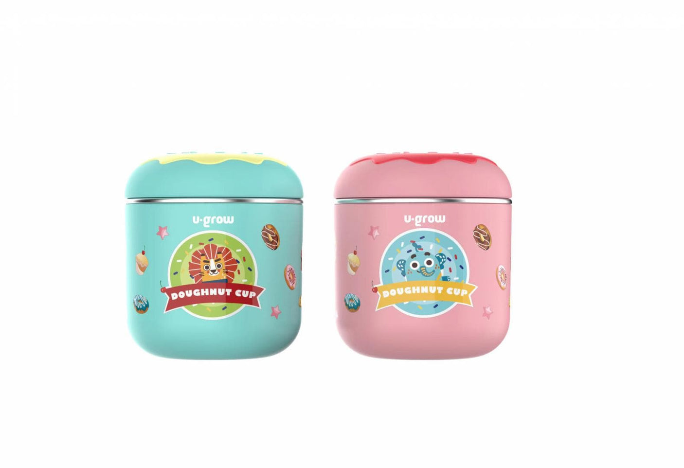 U-Grow Alimentație bebe Cana Termos U-Grow A-1211BL | 300ml, Capac, Blue
