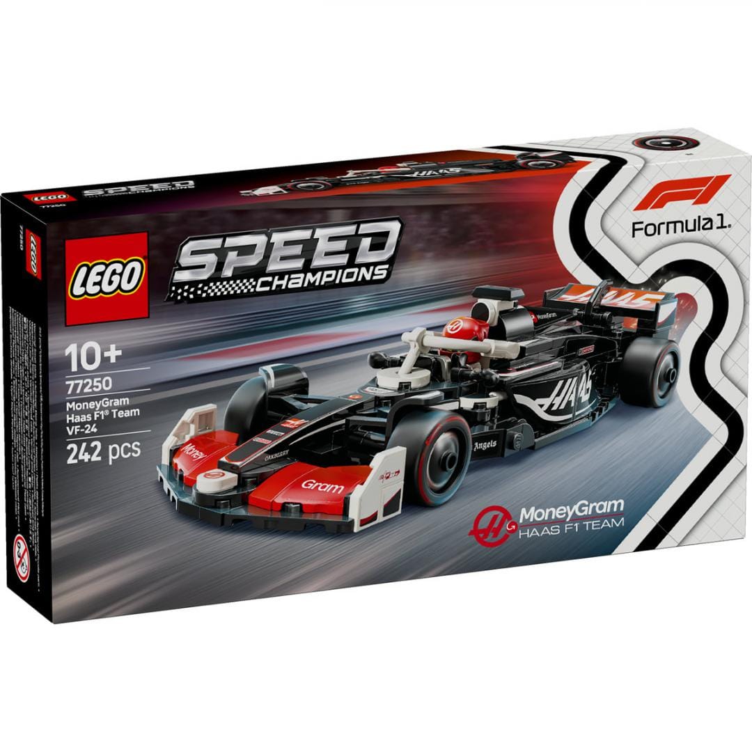 Lego Jucării Set Constructie LEGO Speed Champions 77250 | Moneygram Haas F1 Team VF-24, Masina Curse