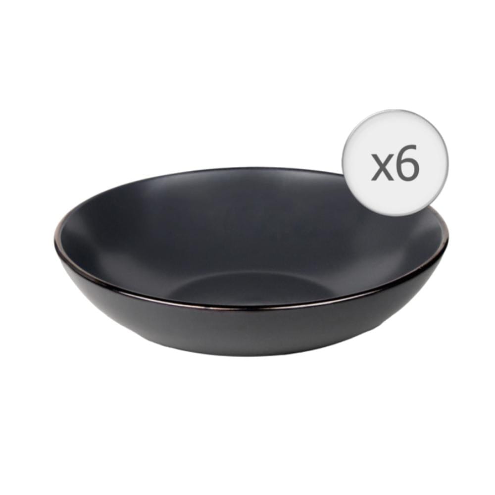 Heinner Set farfurii Set Farfurii Adanci Heinner HR-WDF-G206 | 6 buc, Ceramica, 20cm, Calypso
