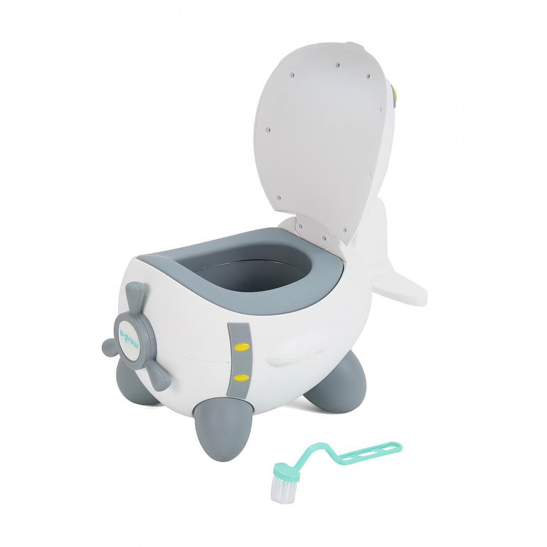 U-Grow Puericultură Olita Avion U-Grow UGOA-75WH | Alb, Ergonomica, Antiderapanta