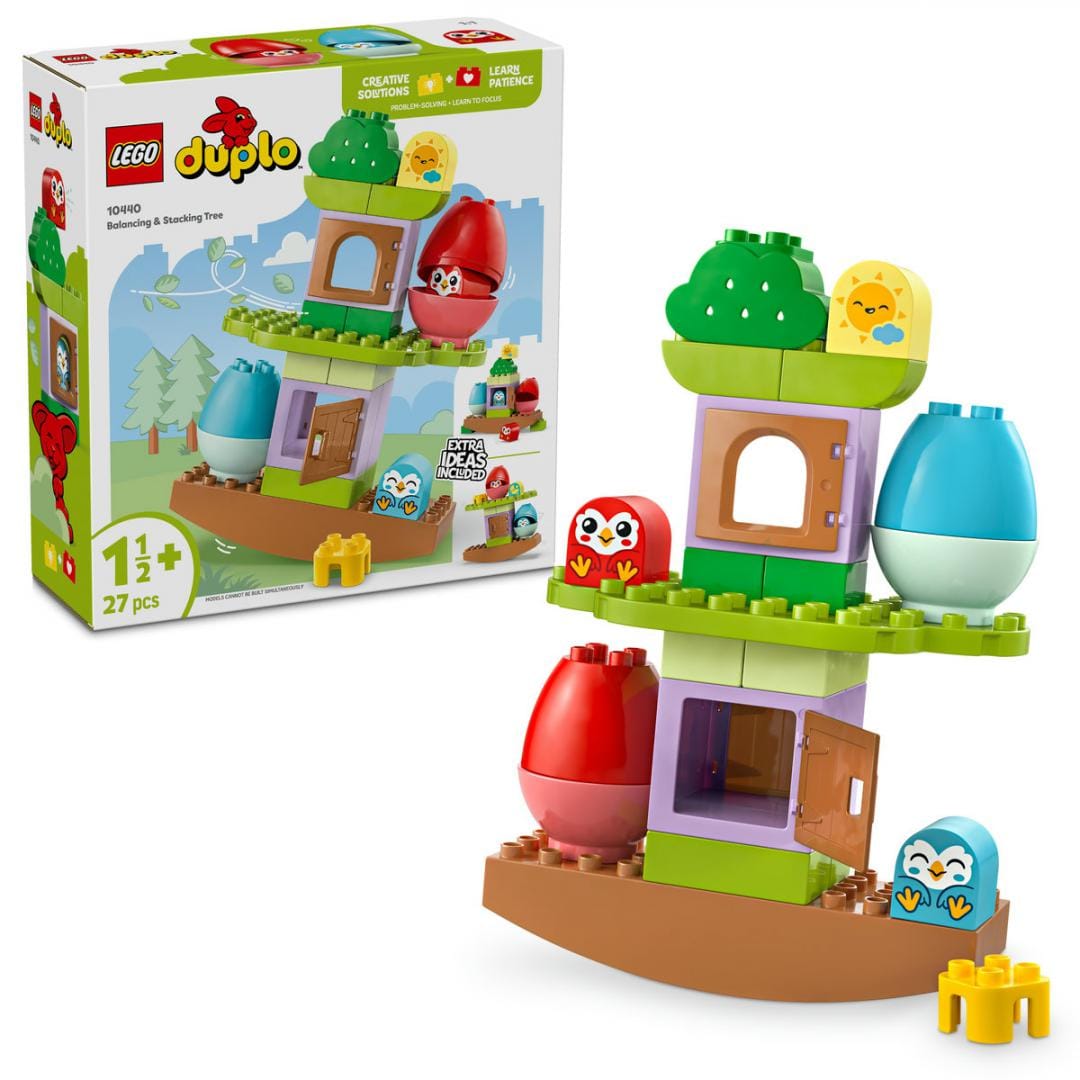 Lego Jucării Set Constructie LEGO 10440 | Copac, Contrabalanta, Stivuire, Cadou