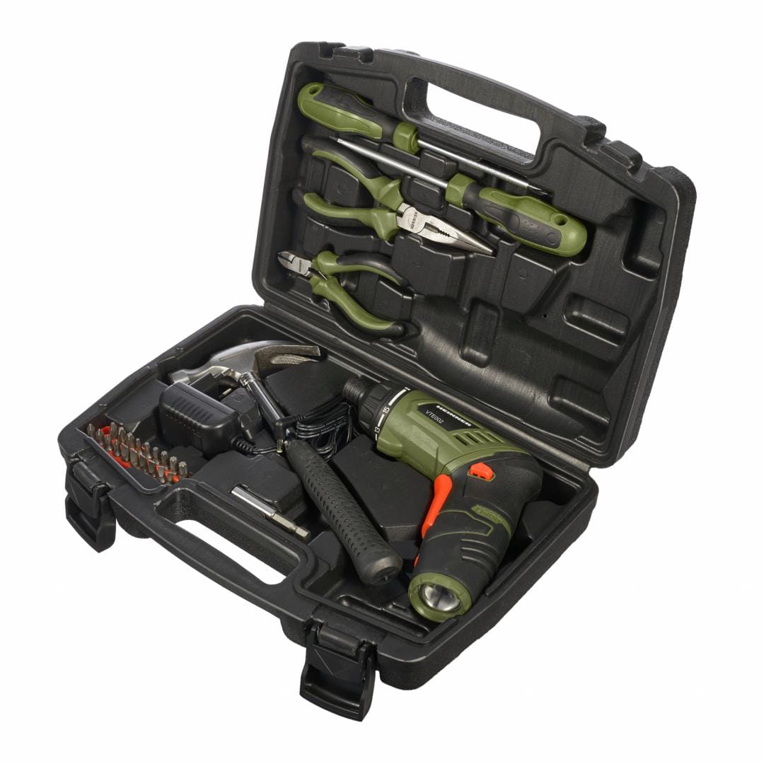 Heinner Unelte Kit Unelte Heinner VTE002 | Surubelnita ACM 3.6V Li-Ion, Accesorii