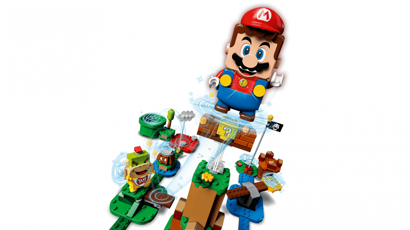 Lego Jucării Set Constructie LEGO Super Mario 71360 | Aventuri cu Mario, Starter Pack, Interactiv