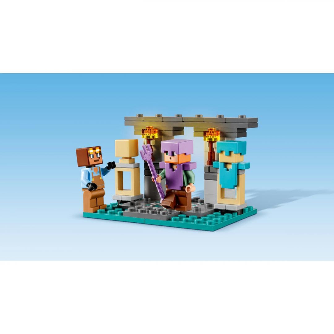 Lego Jucării Set Constructie LEGO Minecraft 21252 | Armuraria, 301 Piese, Cadou, 8+