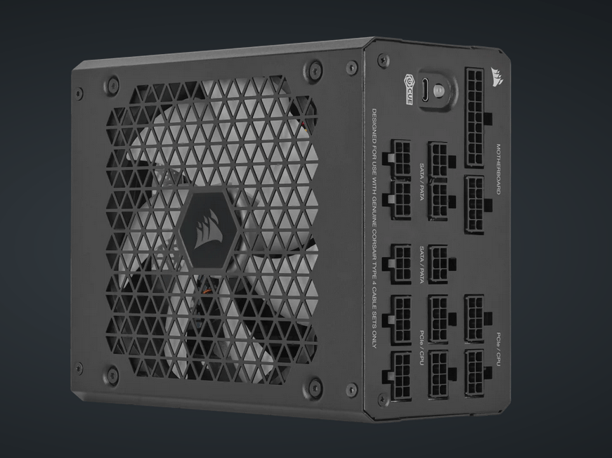 Corsair Sursa alimentare Sursa Corsair HX1000i CP-9020259-EU | 1000W, 80+ Platinum, Full Modulara, ATX 3.0
