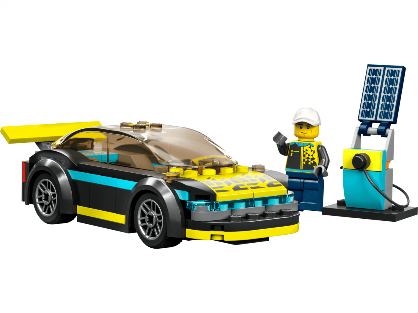 Lego Jucării Set Constructie LEGO 60383 | Masina Sport Electrica, City, Cadou